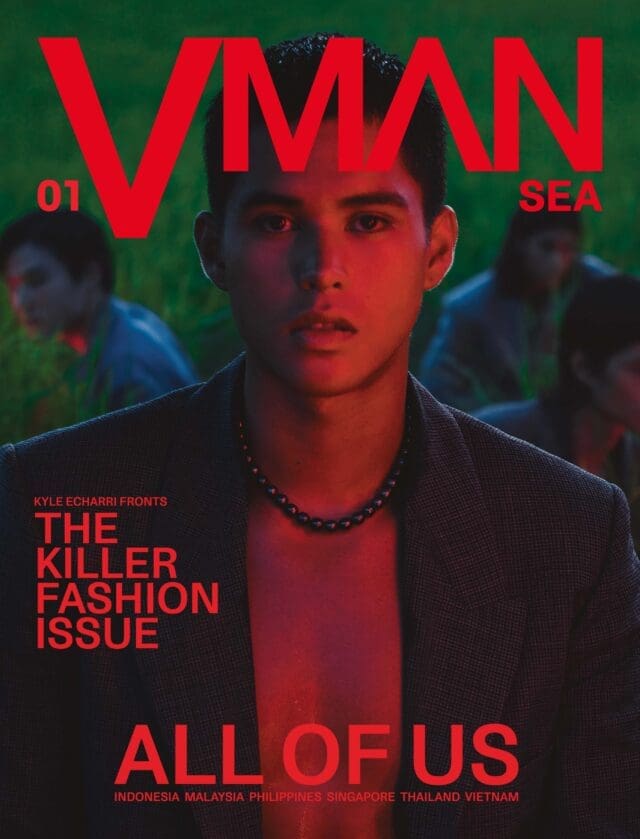 Kyle Echarri fronts the killer fashion issue of VMAN Southeast Asia.