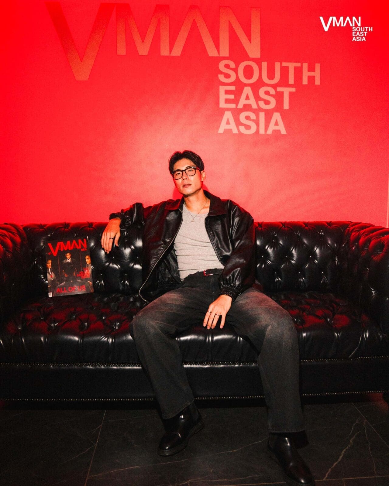 Yiyoung Park at the VMAN SEA Manila party