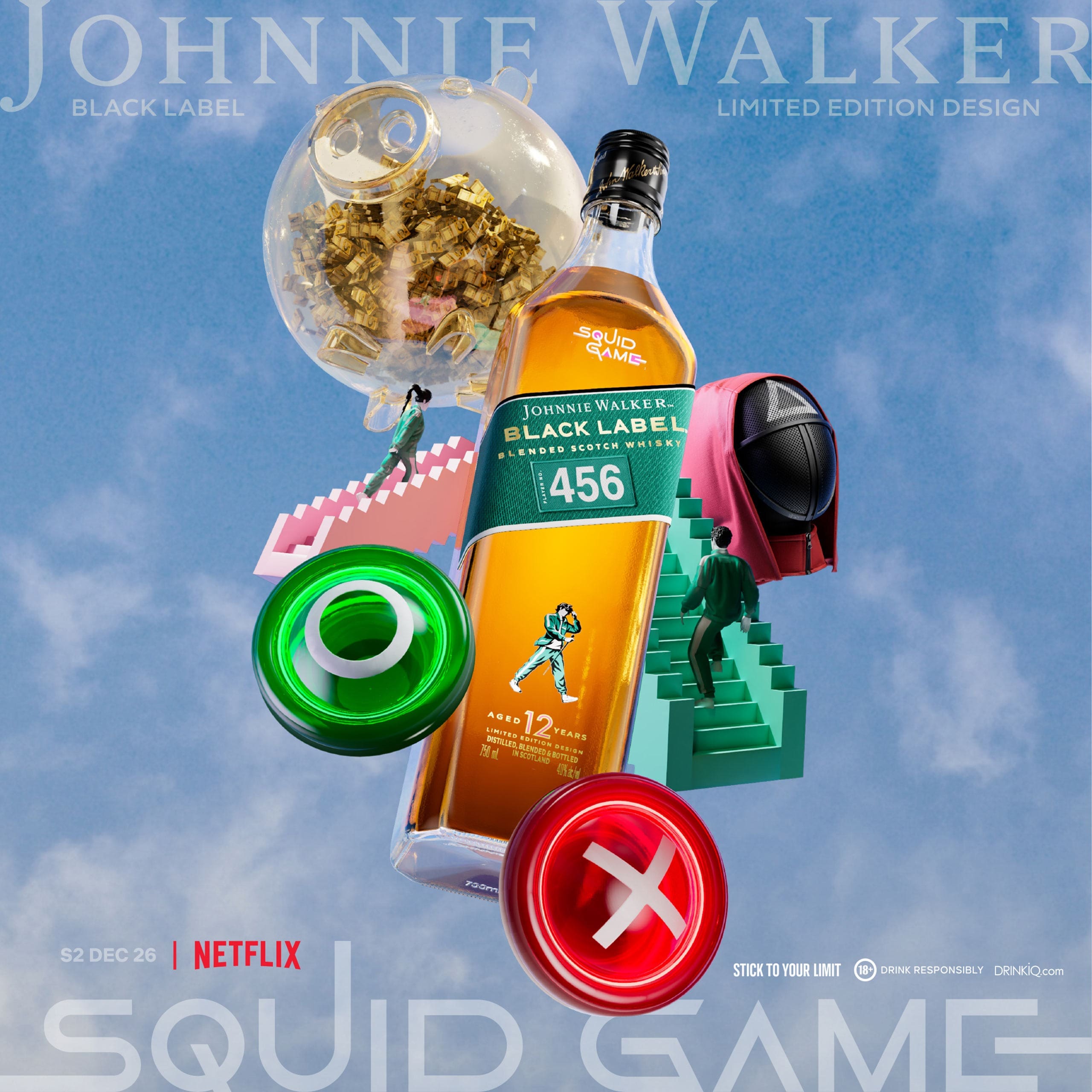 Johnnie Walker Exclusive: Squid Game Edition