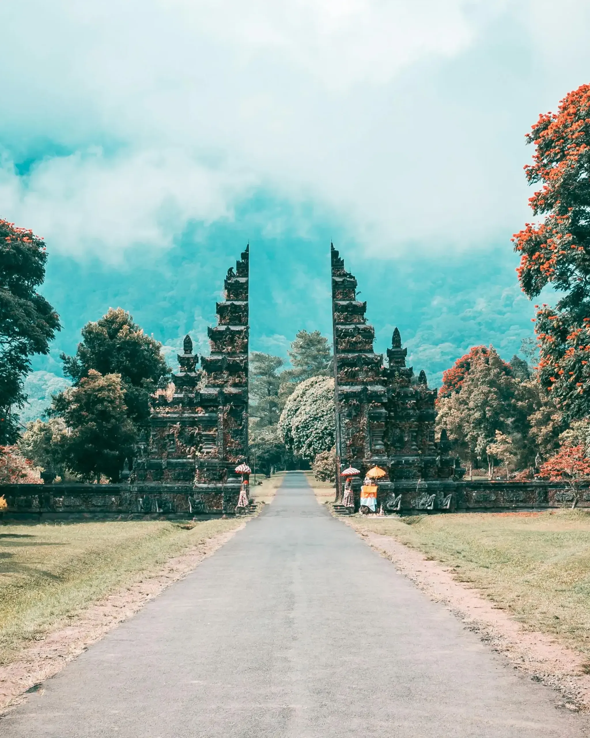 Ancient Gate In Bali