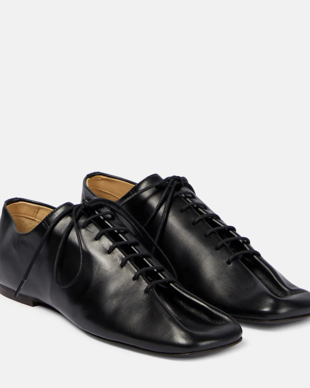 LEMAIRE Souris leather Derby shoes